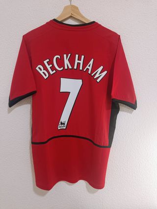 Camiseta Manchester United Beckham 7 Talla M