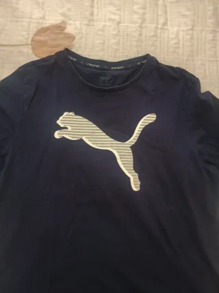 Camiseta Puma Hombre Talla L azul marino