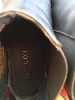 Stivaletti Uomo Vera Pelle Enzo Ricci