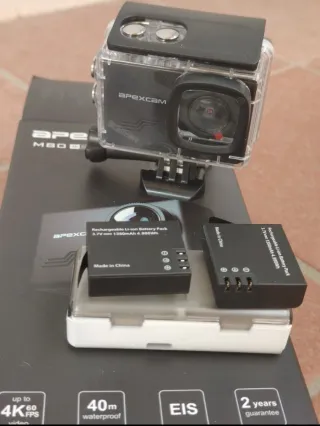 Apexcam M80 Action Cam 4K 60FPS WiFi Impermeabile