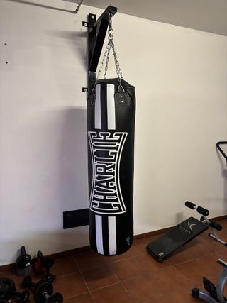 Saco Boxeo Charlie Negro 150x45cm