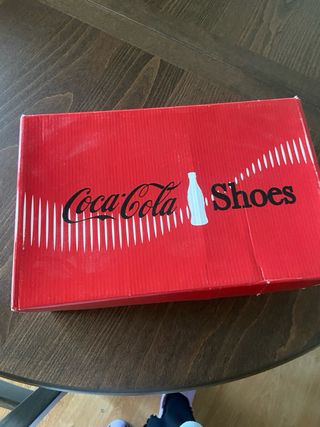 Zapatillas Coca-Cola Negras Talla 39