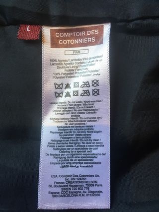 Cazadora roja Comptoir de Cotonniers