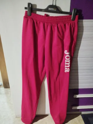 Pantalón chándal Joma Talla S Rojo