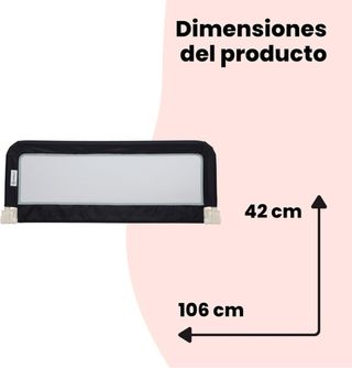 Barrera de Cama Infantil Portátil