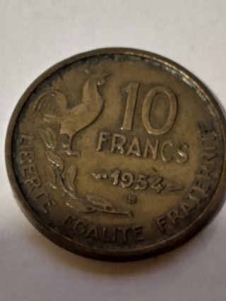 10 Franchi Francesi 1954