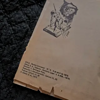 SOS N.4 1975. Revista para adultos.