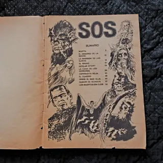 SOS N.4 1975. Revista para adultos.