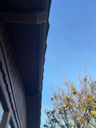 Pérgola de madera y cristali