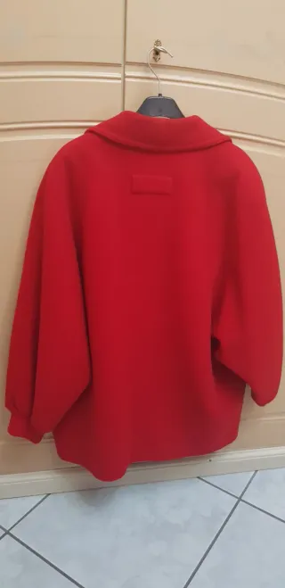 Cappotto lana donna oversize