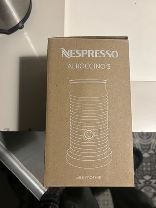 Nespresso Aeroccino 3 Espumador Leche Nuevo