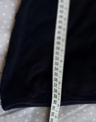 Blusa fiesta lentejuelas negra.