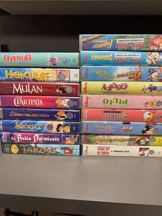 Colección Películas Disney VHS