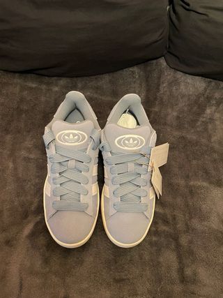 Zapatillas Adidas Campus Azul y Blanco