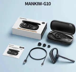 Auricolari Bluetooth 5.3 Mankiw Doppio Microfono