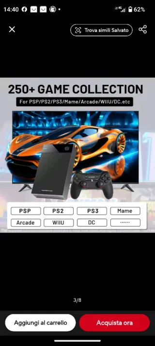 Emulatore Hard Disk Console Arcade Multiplayer