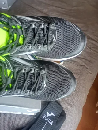Zapatillas Joma Negras y Verdes
