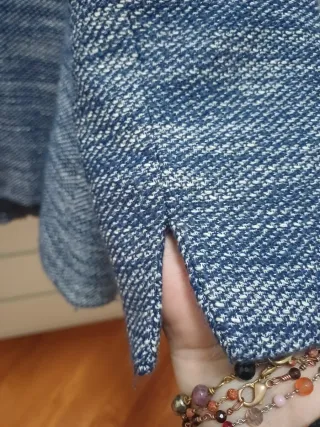 Blazer FIORELLA RUBINO jeans zip