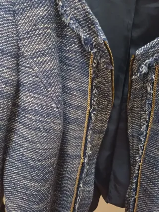 Blazer FIORELLA RUBINO jeans zip