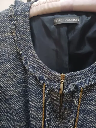 Blazer FIORELLA RUBINO jeans zip