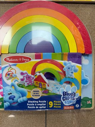 2 Juegos Melissa & Doug Blue's Clues Madera