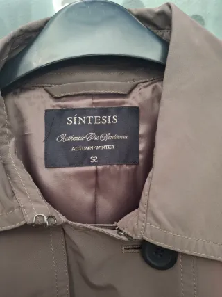 Gabardina SINTESIS mujer marrón