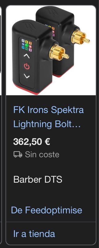 Bishop Wand 3.5mm + Batería FK Irons