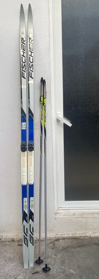 Esquís de fondo Fischer SC Crown 197