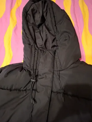 Plumífero Pull&Bear Negro Talla M