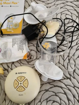 Sacaleches Medela con accesorios