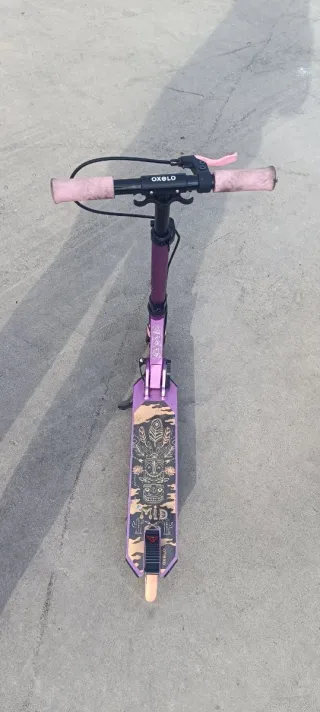 Patinete Oxelo Morado