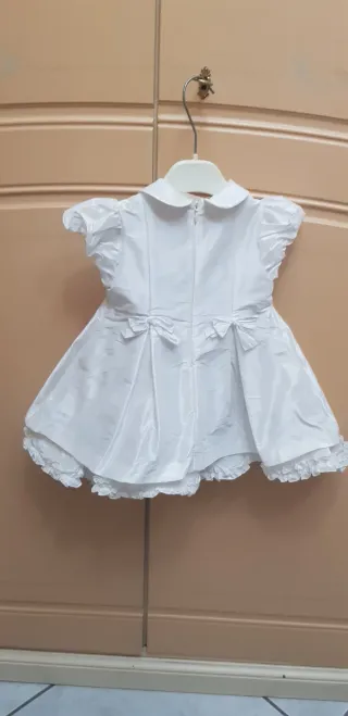 Vestito seta bambina elegante