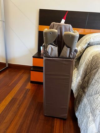 Cuna de viaje doble altura con colchón