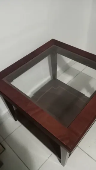 Cómoda antigua cajones + mesa centro