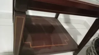 Cómoda antigua cajones + mesa centro