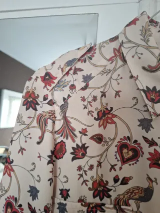 Camisa estampada talla M