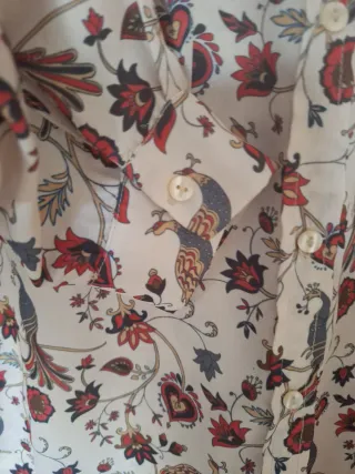 Camisa estampada talla M