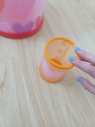 Papeleras y lapicero Vintage Ágatha Ruiz de la Pra