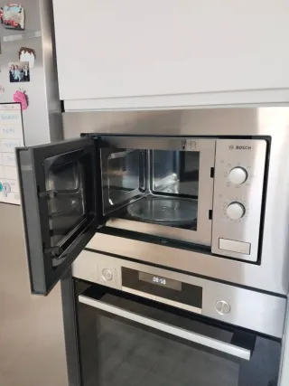 Microondas Integrable Bosch Acero Inoxidable