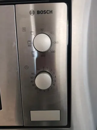 Microondas Integrable Bosch Acero Inoxidable