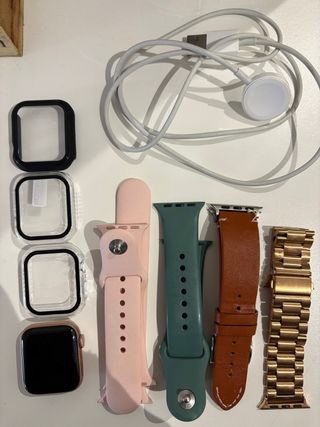 Apple Watch SE 40mm Oro/Rosa + Accesorios