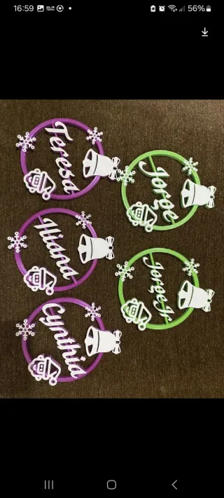 Bolas Navideñas Personalizadas