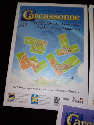 Carcassonne: Maravillas de la Humanidad I, II,III