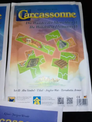 Carcassonne: Maravillas de la Humanidad I, II,III