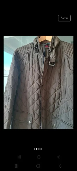 Parka acolchada caballero