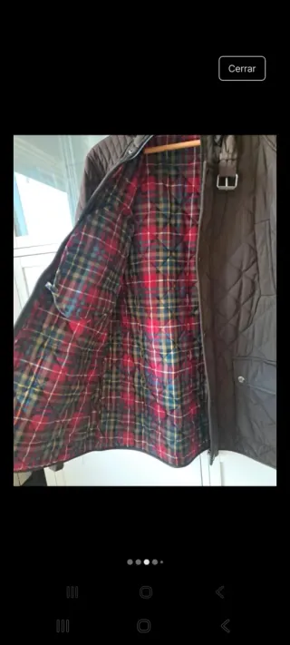 Parka acolchada caballero