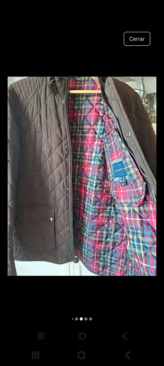 Parka acolchada caballero