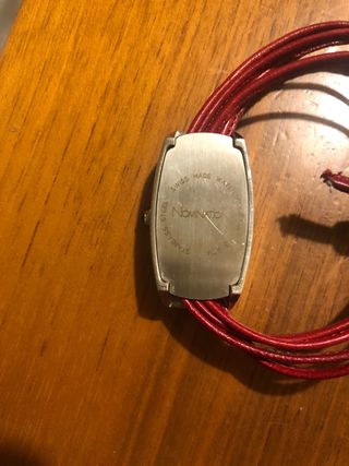 Orologio Nomination pelle rosso regolabile