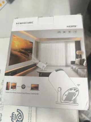 Proyector MAGCUBIC Multimedia HDMI Blanco