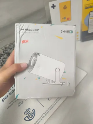 Proyector MAGCUBIC Multimedia HDMI Blanco